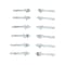 Vestil Sleeve Anchor, 3/8" Dia., 3" L, Steel Zinc Plated, 12 PK AS-383-12PK - alternate 3